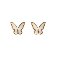 women earrings women luxury jewelry zinc alloy korean fashion accessories gold butterfly earrings charming cute women gifts