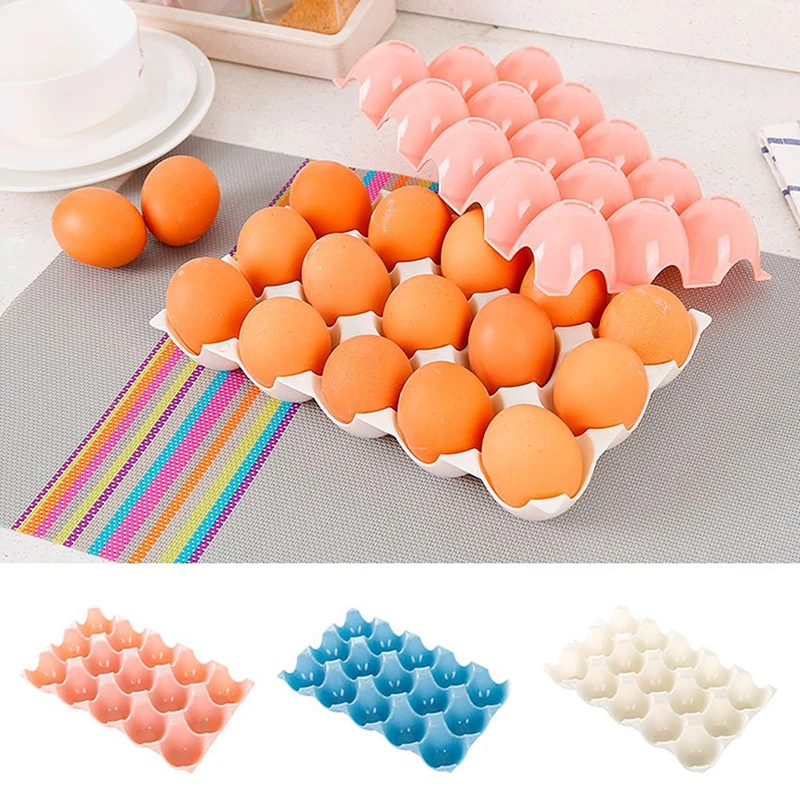 

Kitchen Gadgets Egg Container Can Be Superimposed Egg Storage Box Refrigerator Storage 15 Eggs Container Rack Kitchen Gadgets