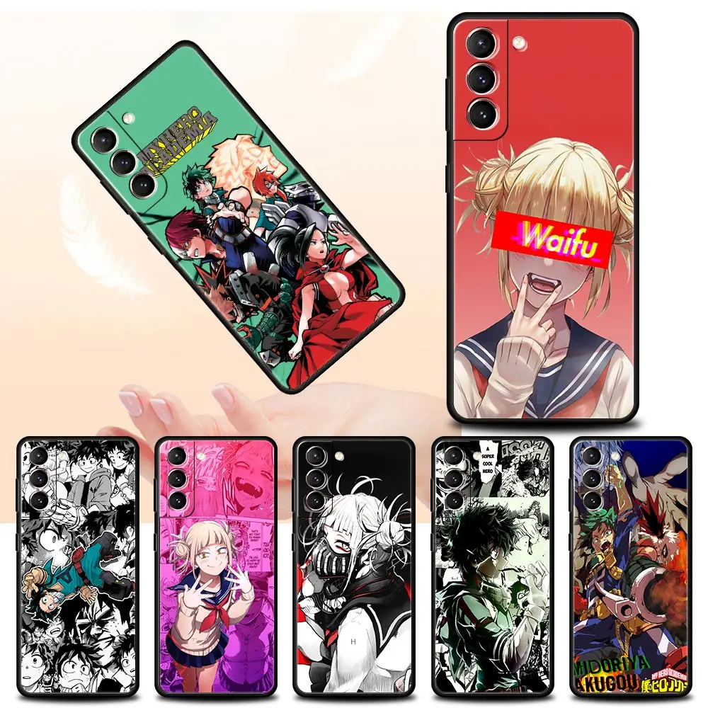 

My Hero Academia Toga Himiko Phone Case for Samsung Galaxy S20 FE S21 S22 Ultra S10 Lite S10e S9 S8 Plus S7 Edge Funda Cover Bag