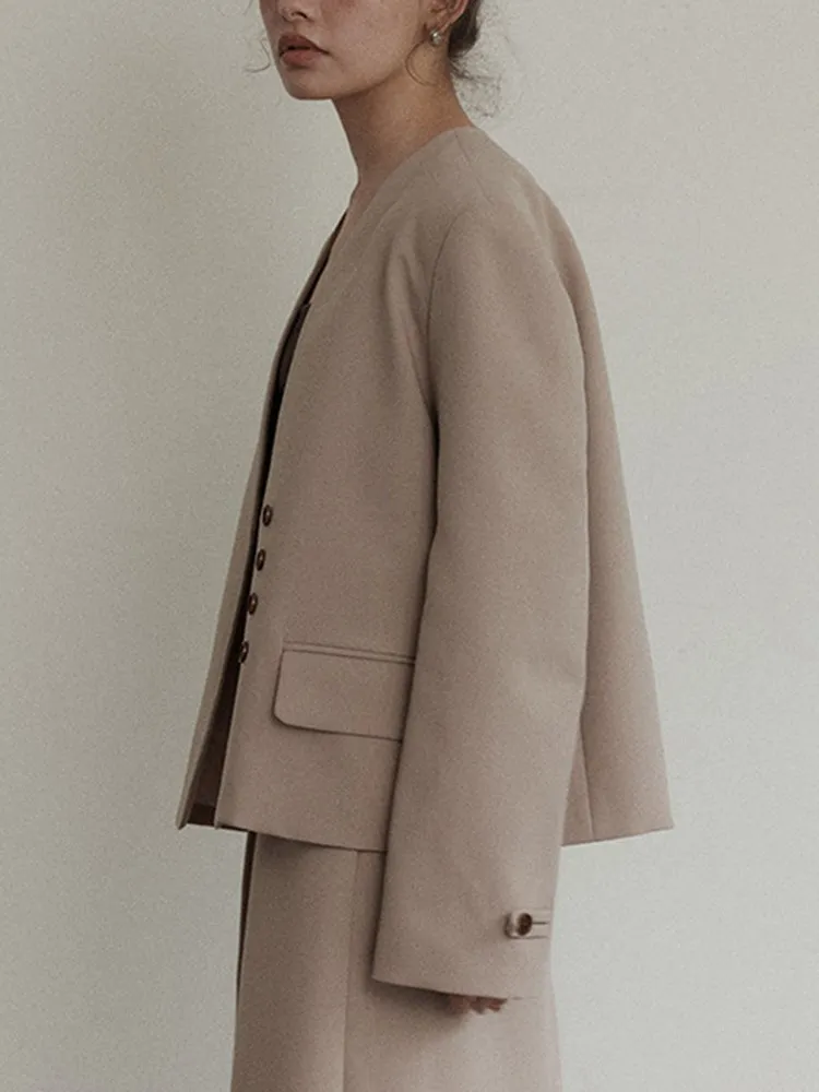 Рисунок 2 - Женский Однобортный блейзер с длинным