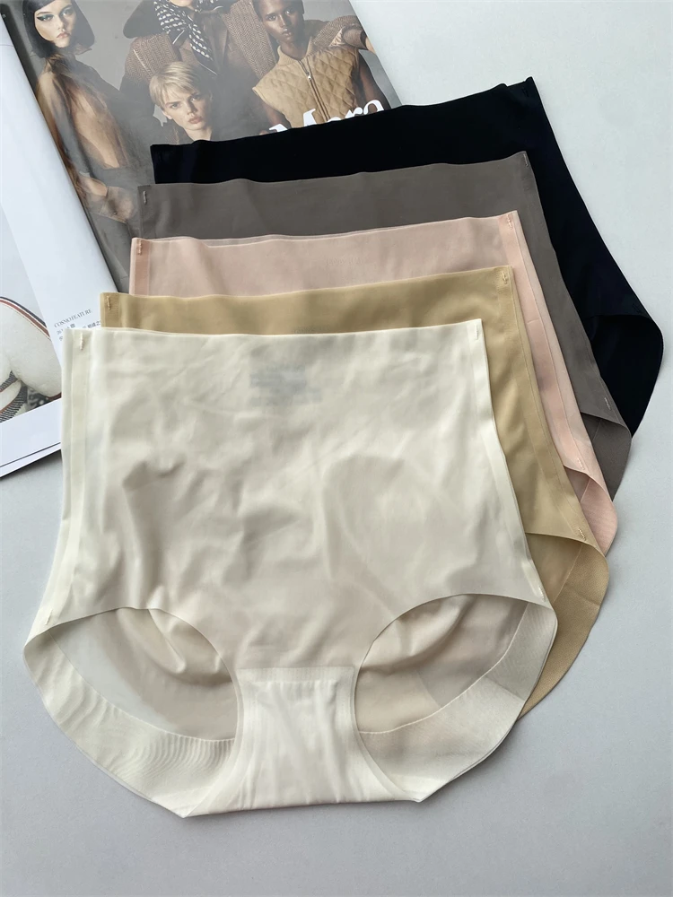 Японская мода для девочек бесшовная невидимая тонкая маска из ледяного шелка с