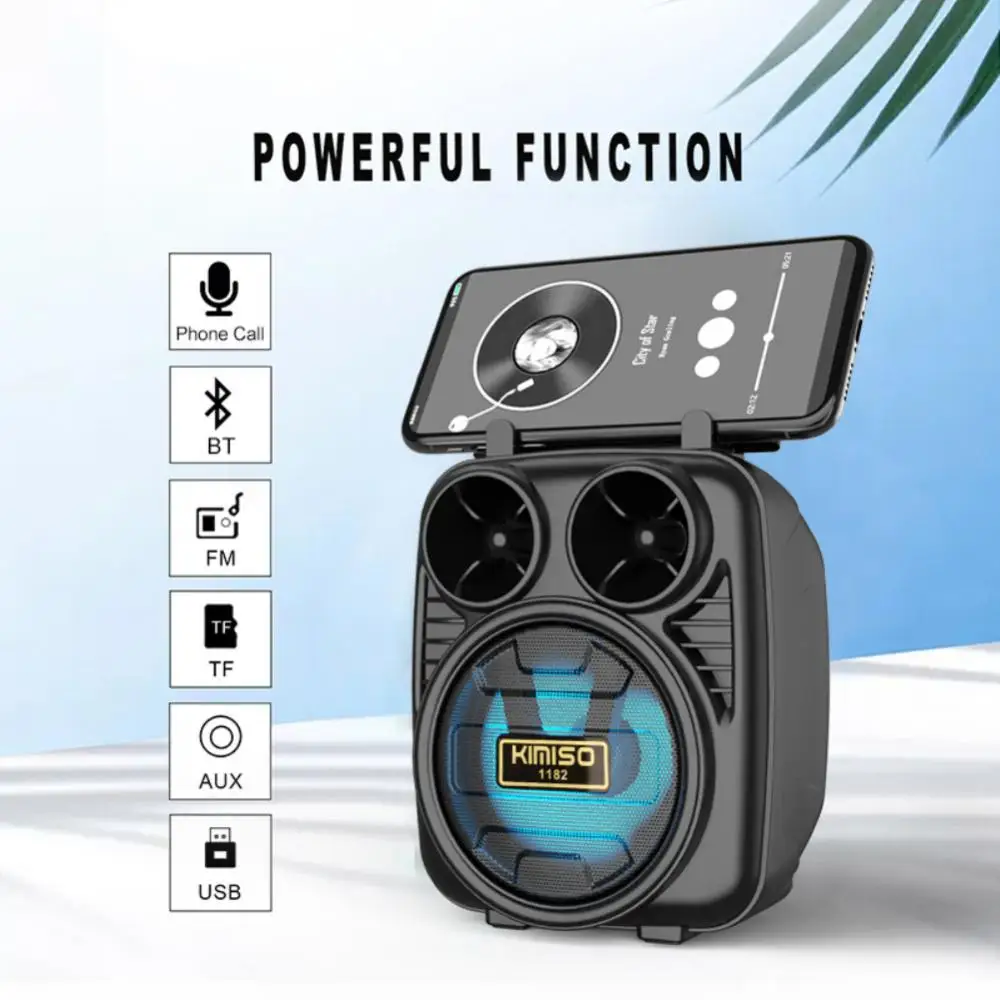 

Speaker Amplifier Household Outdoor Loud Subwoofer Multiple Colors Mini Sound Box High Volume For Smartphone Tablet Laptop