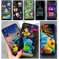 disney toy story cute phone case for oppo realme v11 x3 x50 q5i gt gt2 neo2 neo3 c21y c3 9 9i 8 8i 7i pro master black