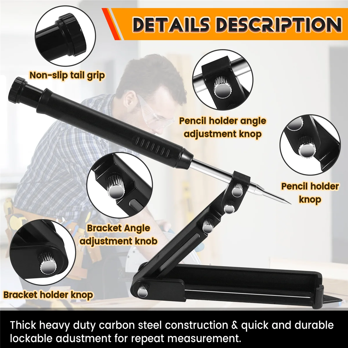 Многофункциональный строительный карандаш — многофункциональный инструмент