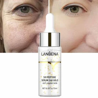 lanbena 24k gold anti wrinkle face serum cosmetics hyaluronic acid moisturizing acne face care firm brighten skin care products