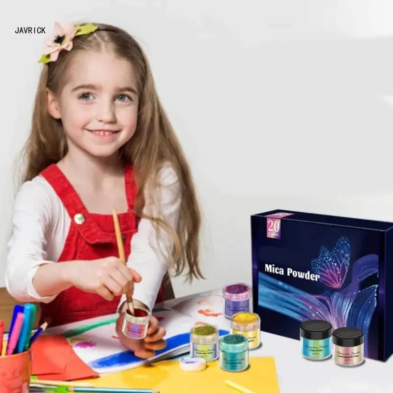 Смоляные пигменты слюдяный порошок товары для искусства аксессуары дизайна