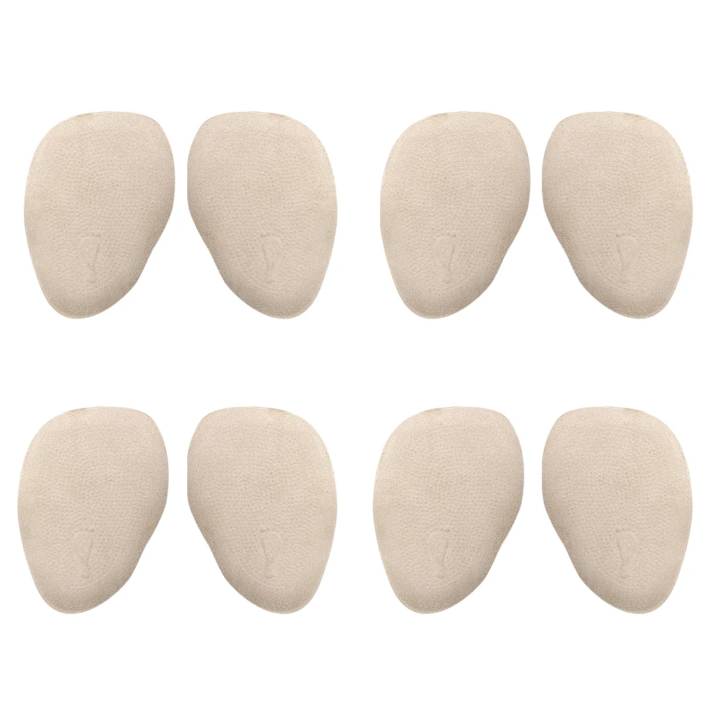 

4pairs Insoles Anti Slip Forefoot Pain Relief Comfortable Outdoor Portable Unisex Metatarsal For Women High Heel Inserts Pad