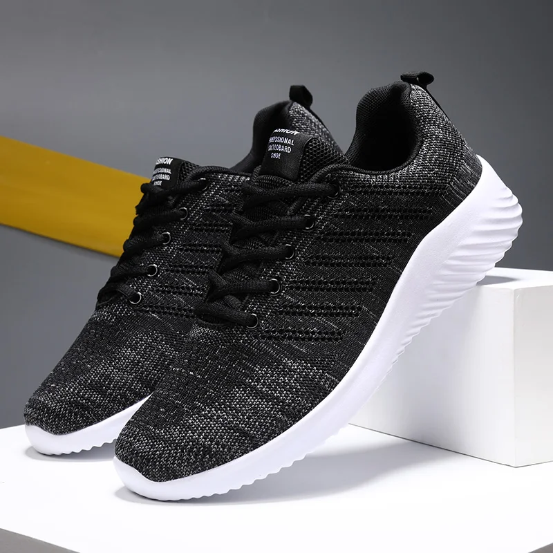 

Men's Sports Shoes Comfortable Running Shoes Mesh Gym Training Lightweight Breathable Walking Shoes Men's Trainer Shoemaker