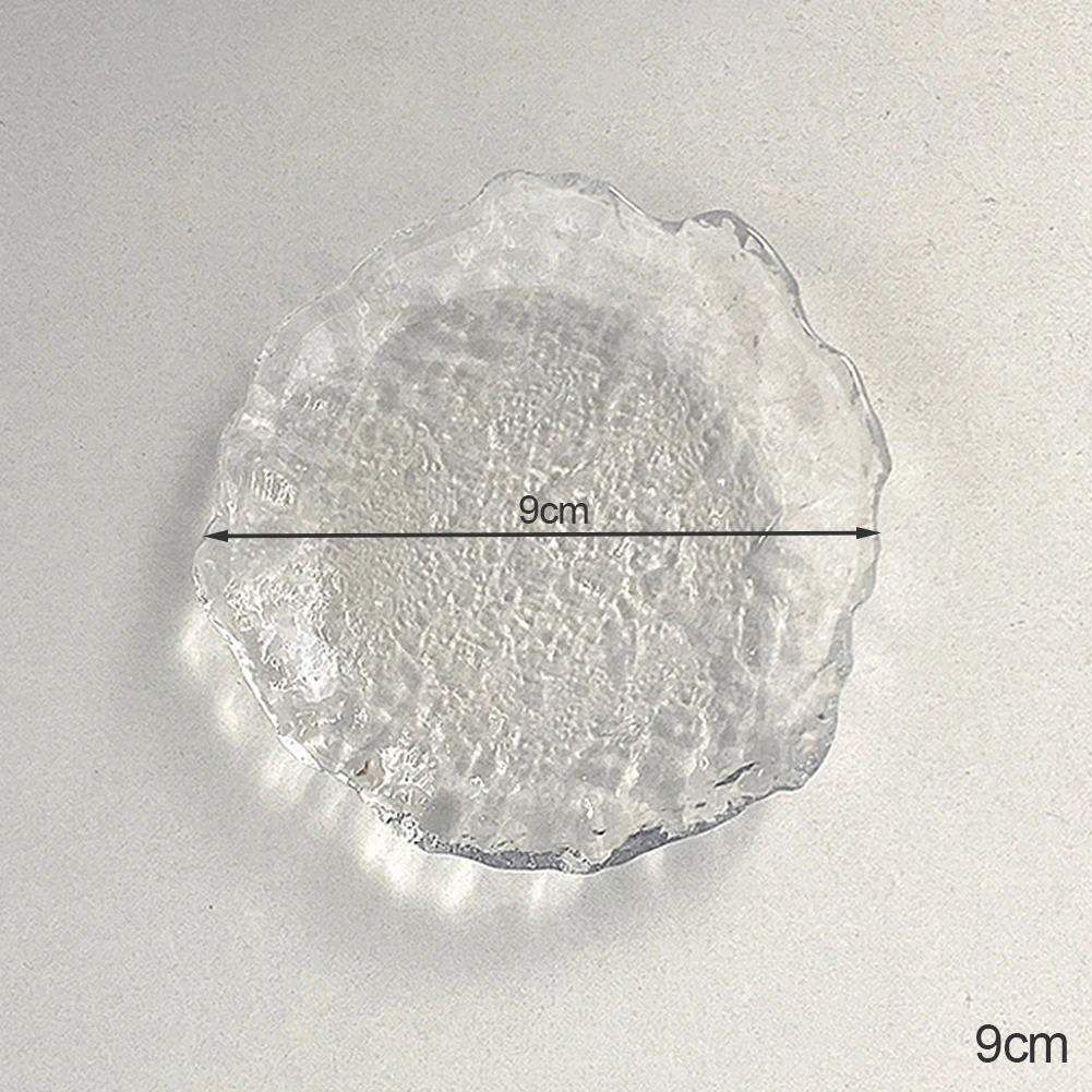 

Прозрачная стеклянная подставка для украшений