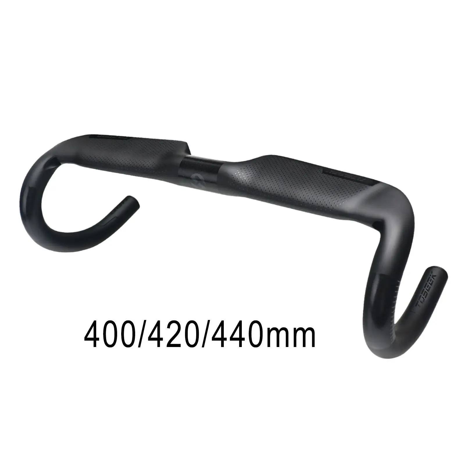 Road Bike Handlebar, Carbon, 31.8mm, Black, Internal Routing, Cycling Drop Bar,