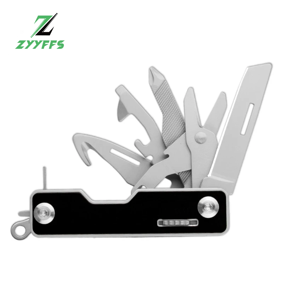 

Миниатюрный швейцарский армейский нож 12 в 1, Карманный многоцелевой нож для улицы с открывалкой для банок, вытяжной штифт, магнитный держатель, многофункциональный инструмент