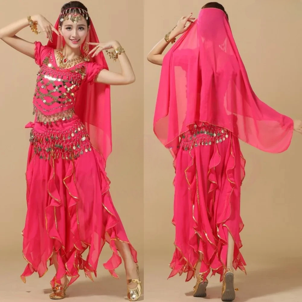 Костюм для восточного танца живота 4 шт.