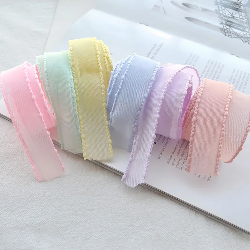 

25MM Spring Color Ribbons for Hairbows Decorative Tape Gift Packaging Christmas Decor Crafts Supplies Wholesale