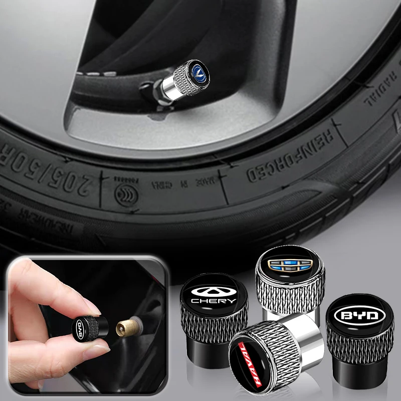 

4pcs Car Metal Tire Air Cap Door Air Valve Stem Cover for Land Rover Range Autobiography Freelander DISCOVERY Sport Accessories