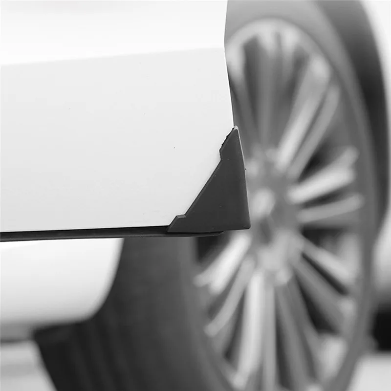 

2Pcs Car Front Door Corner Protective Silicone Cover 90 Degree Angle Auto Bumper Anti-Scratch Anti-collision Protector