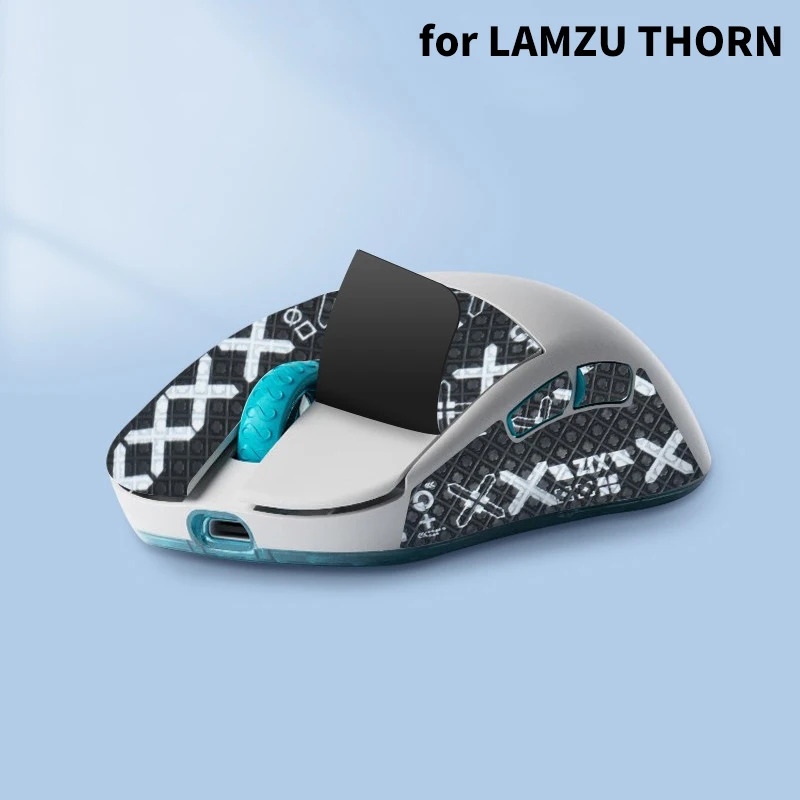Нескользящая впитывающая Пот ручка-лента для мыши наклейка скейта LAMZU THORN 4K