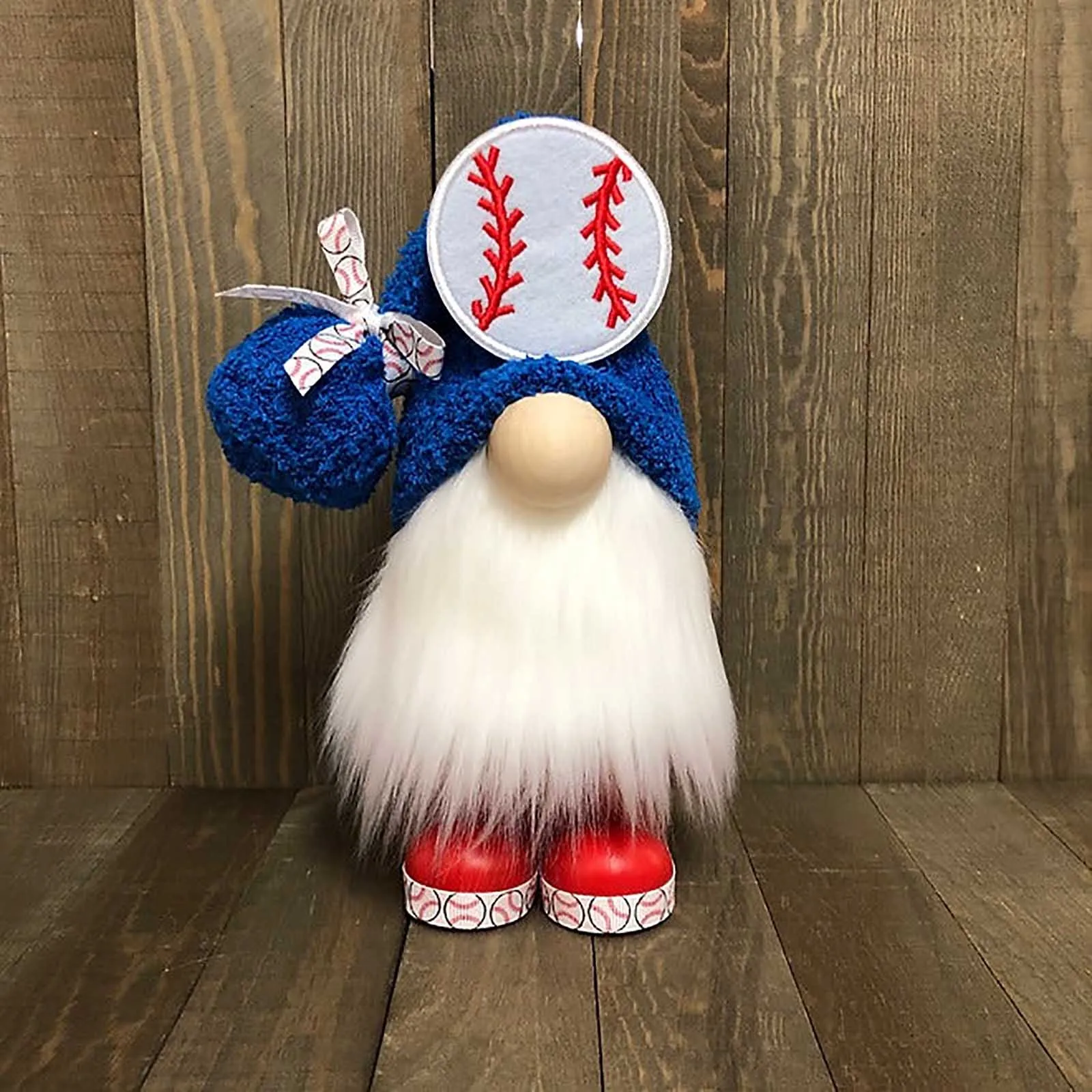

Good Luck Baseball Gnome Holiday Decorations Doll Faceless Doll Ornaments