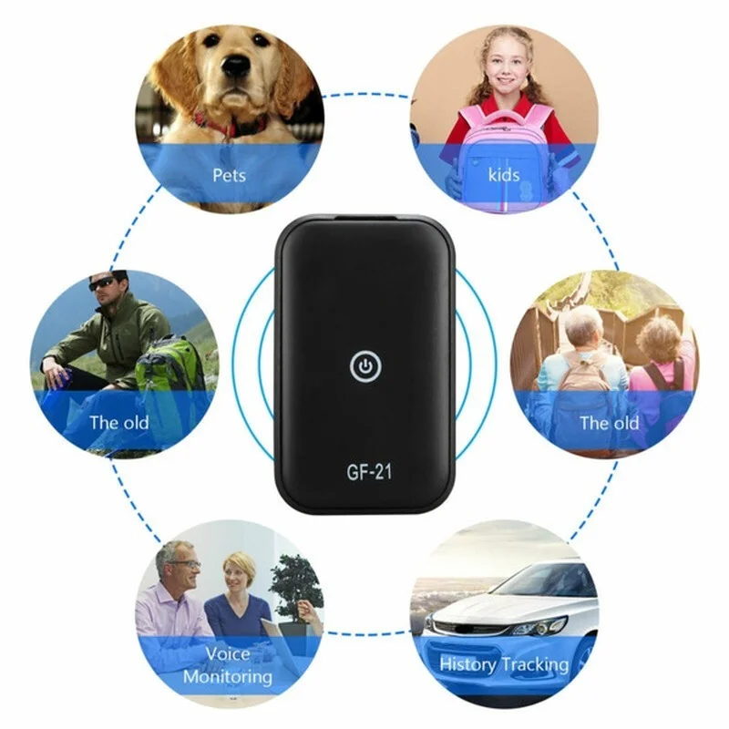 GPS-локатор GF 07 09 21 для автомобиля устройство слежения с функцией записи и