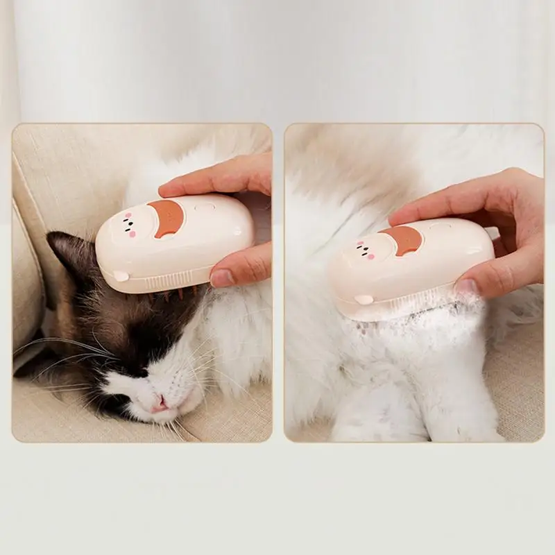 Pokoju grzebień do usuwania sierści zwierząt Szczotki dla kotów w uroczej owce Ergonomiczna konstrukcja psów Skuteczne usuwanie i