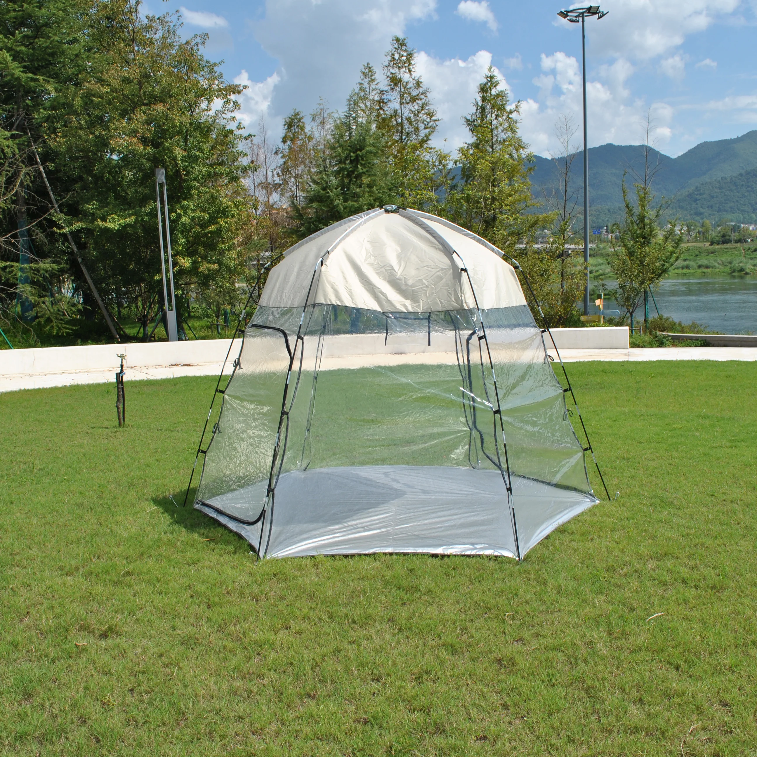 Pod All Weatherproof Sports Tent - 8 Person Shelter Outdoor Bubble 540° Panoramic View Camping tent