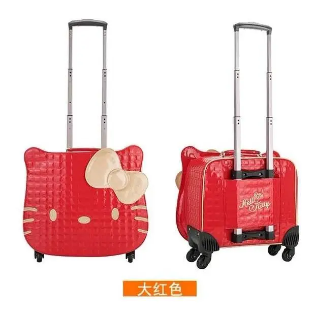 Children's Trolley Case Small Cartoon Travel Student Cute Girl Password Boarding Suitcase Hellokitty Sanrio Lightweight