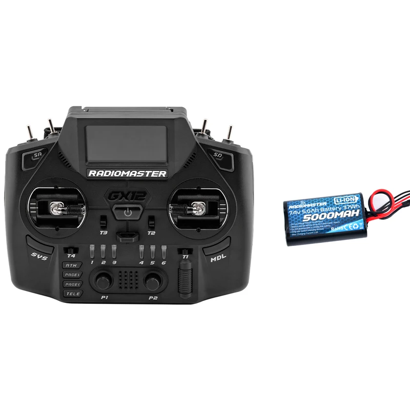 Радиоконтроллер Radiomaster GX12 Gemini XROSSBAND