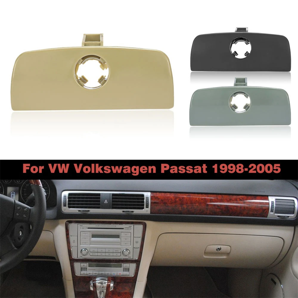 

Plastic Glove Box Latch Handle Keyhole Lock for Passat B5 1998-2005 Glove Box Lid Handle