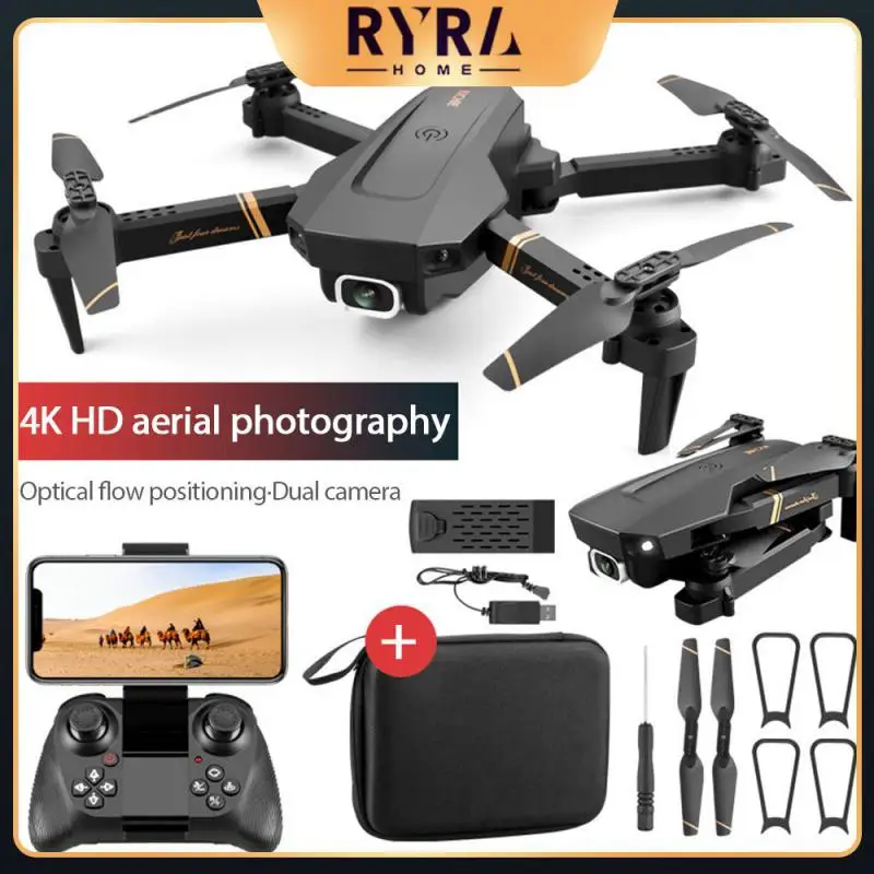 

Mini Remote Control Aircraft Drone Aerial Photography 4K HD Professional Folding Alloy ABS PEO Flight Time15 To 18 Minutes