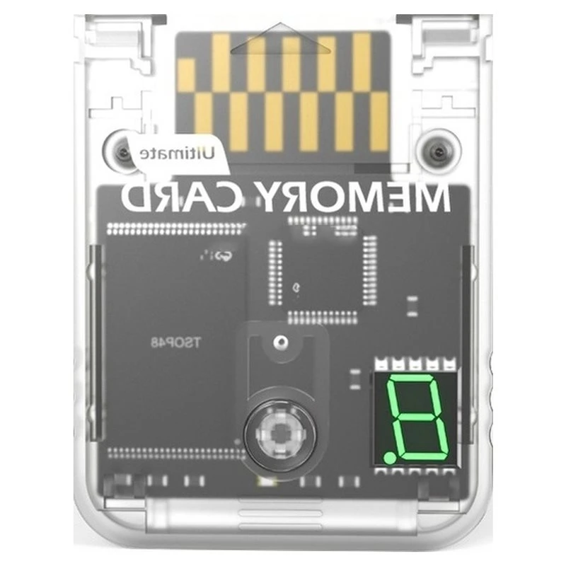 Фото Лучшая карта памяти 2048 Мбит с цифровым дисплеем (RVL-001) для Nintendo Gamecube и Wii, совместимая с игровыми консолями. №1