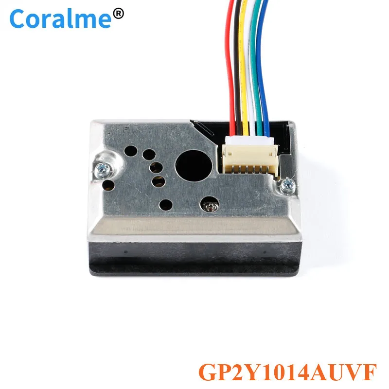 

GP2Y1014AU0F компактный оптический датчик пыли, совместимый с GP2Y1010AU0F GP2Y1010AUOF датчик дыма с кабелем
