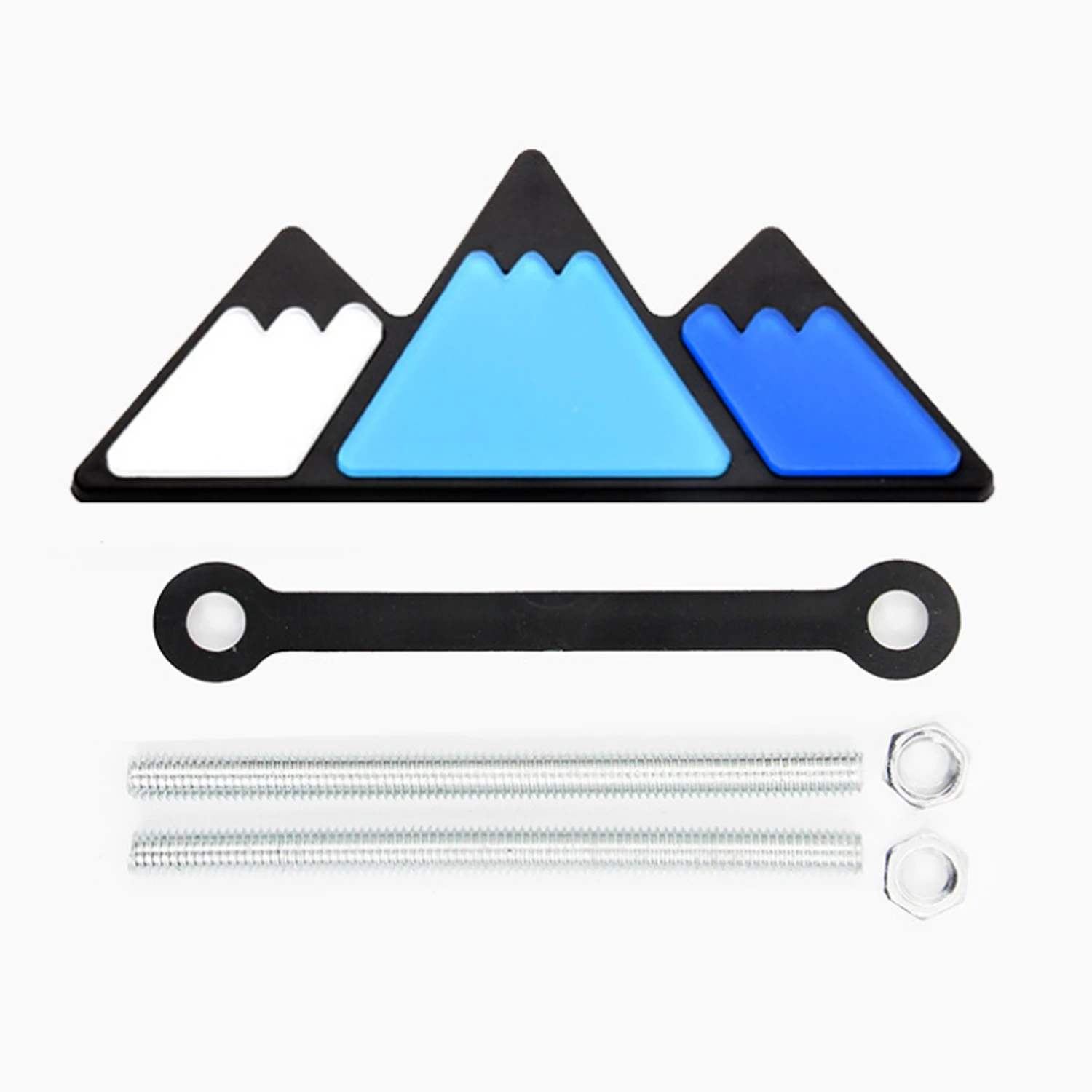 

3-цветная эмблема решетки для Toyota TRD Tundra 4Runner Tacoma Highlande Rav4, полоса воздухозаборной решетки, автоаксессуары