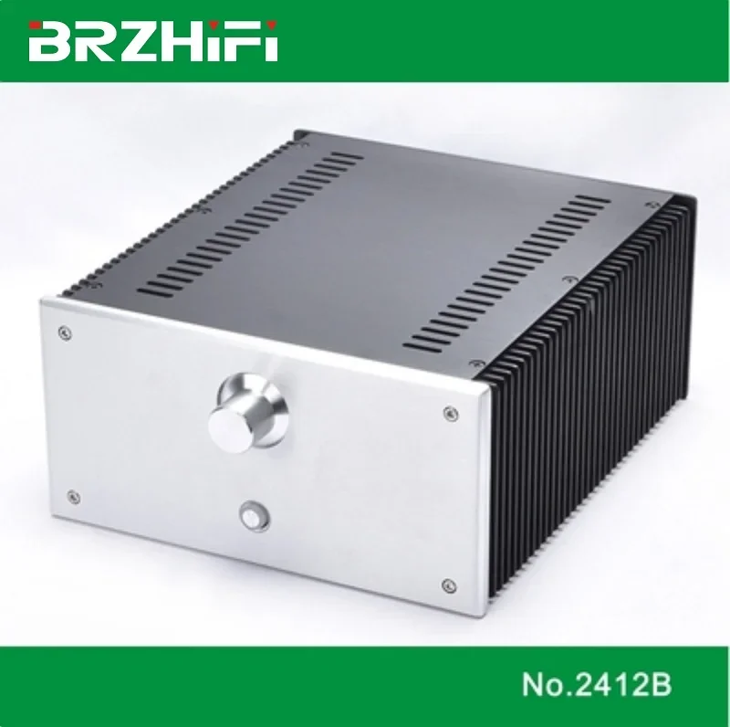 Двойной радиатор BRZHIFI BZ2412B алюминиевая фотовспышка для усилителя мощности класса