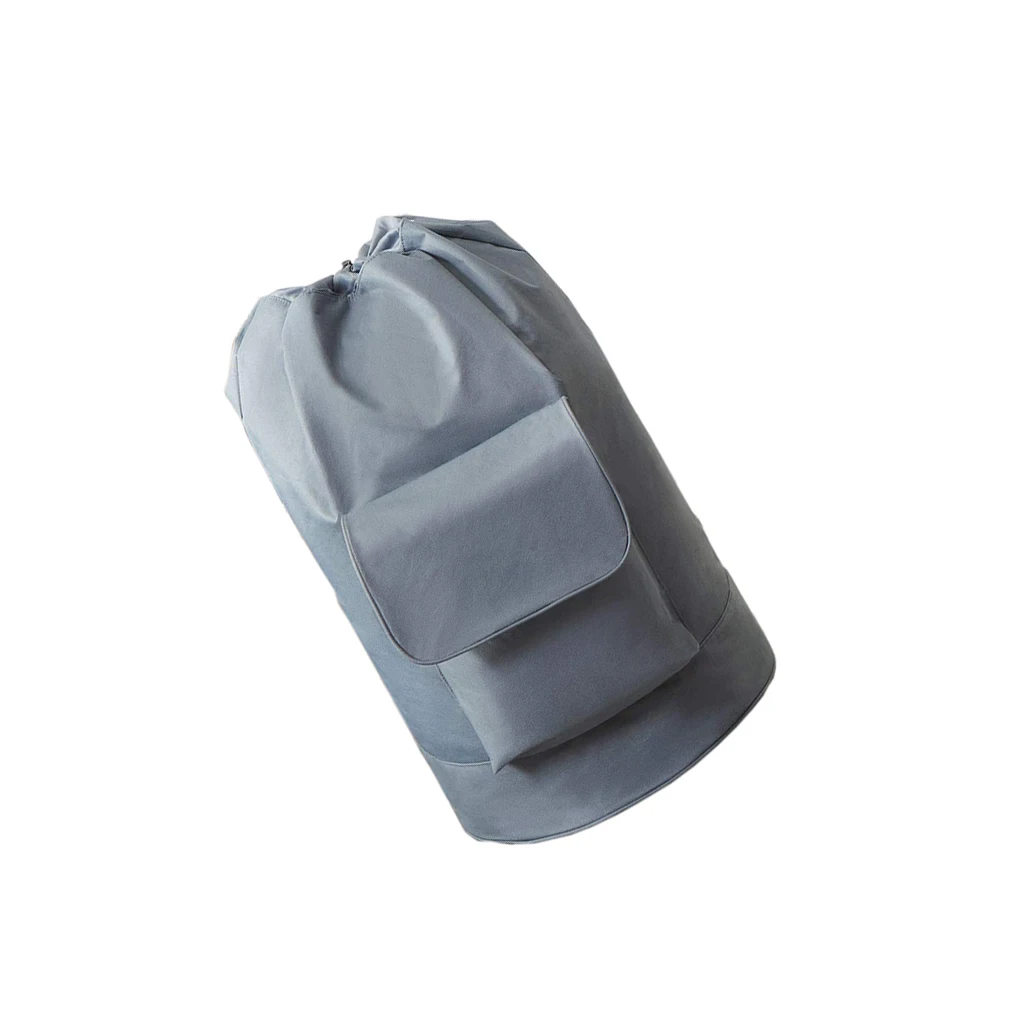 

Large Laundry Backpack Washing Machine Basket Drawstring Oxford Cloth Pocket Bags Student College Dorm Room Wash Bag
