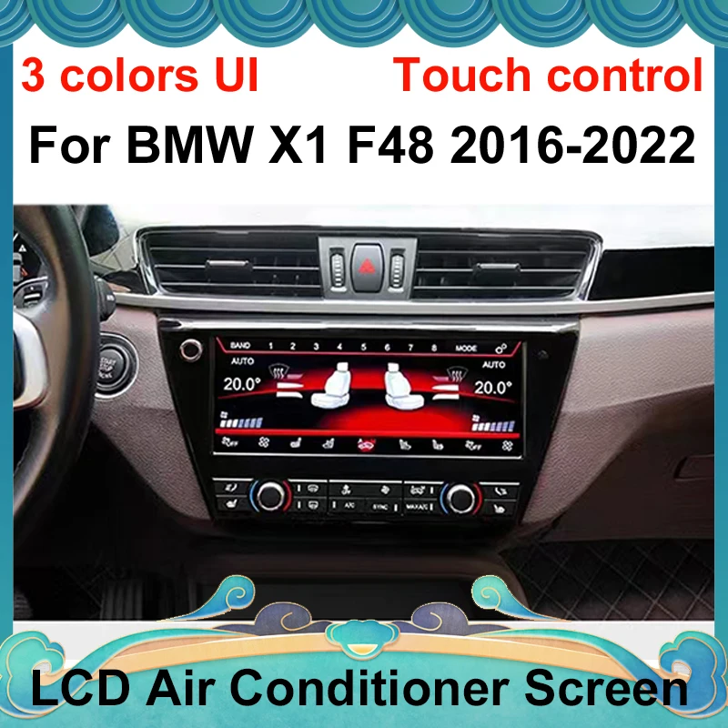 

Digital AC Control Panel Car Multimedia Player BMW X1 F48 2016 2017 2018-2022 Air Conditioner Climate Board