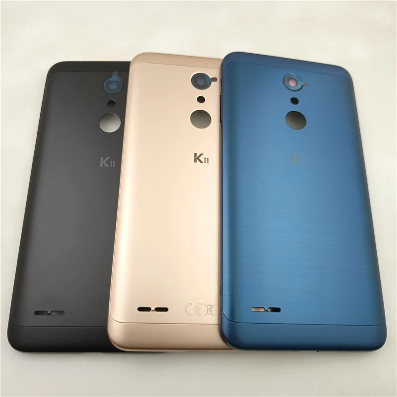 

10Pcs/Lot For LG K11a / K11 / K11+ / K11 Plus Back Battery Cover Door Rear Case Housing Replacement Parts With Camera Lens