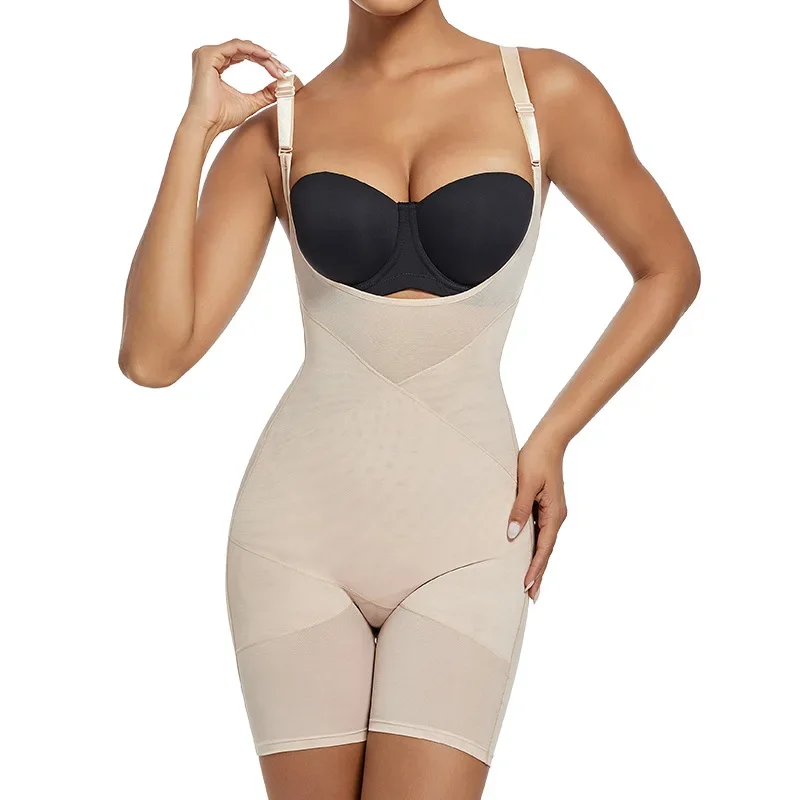Женское корректирующее белье боди Бесшовное Корректирующее для живота талии