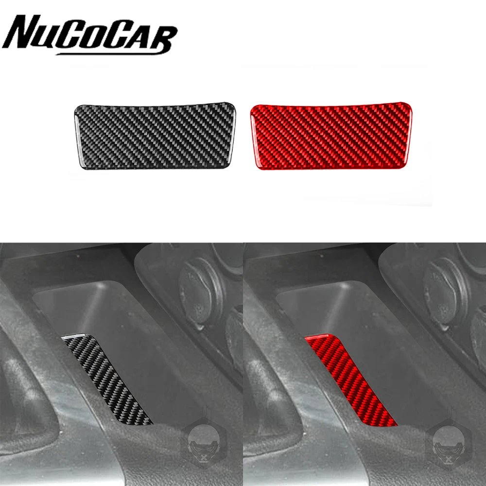 

For Hummer H3 2006-2010 Carbon Fiber Gear Shift Storage Box Inner Panel Trim Cover Car Interior Accessories Decorative Stickers