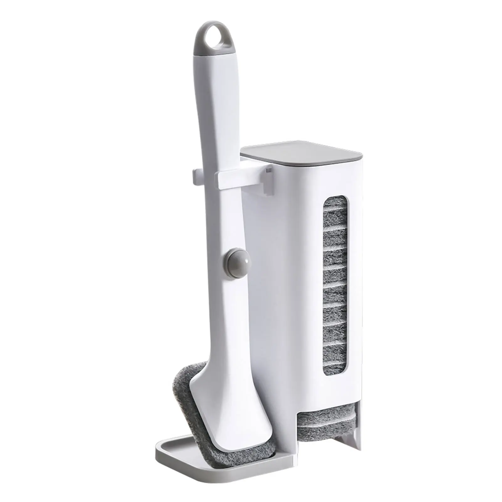 

Набор щеток для мыла с 10 сменными насадками и держателем