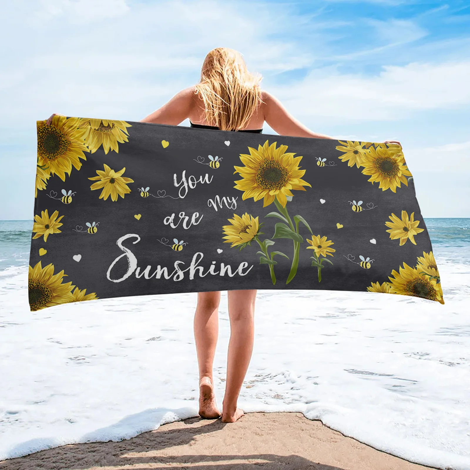 Luxury Quick-dry Microfiber Bath Towels Yoga Mat Sport Swimm