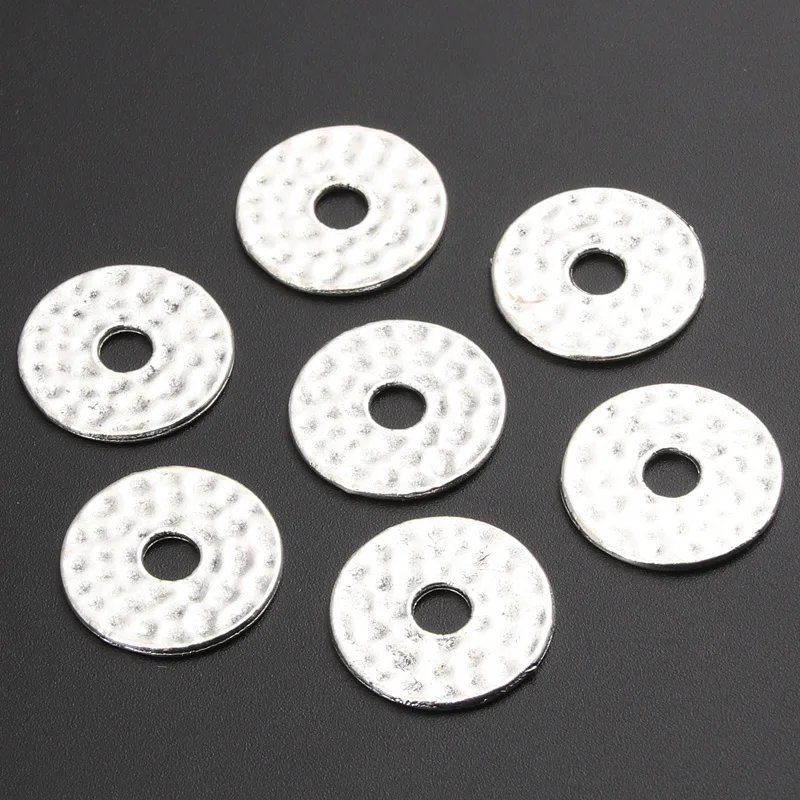 Круглые Подвески в виде диска 20 шт. мм