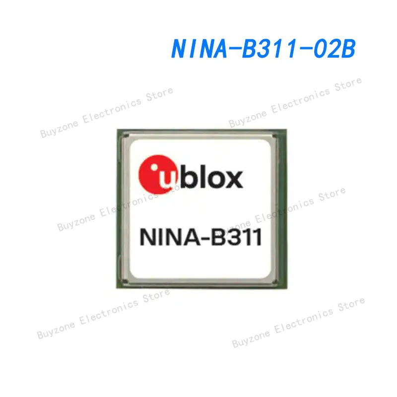 

NINA-B311-02B Bluetooth модули-802.15.1 Bluetooth модуль с низким энергопотреблением и отдельно, разъем антенны 500 x мм, шт./катушка