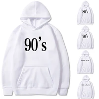 2022 streetwear hoodies made in the 60s90s letter printing men women sweatshirt autumn long sleeve hooded pullovers streetwear