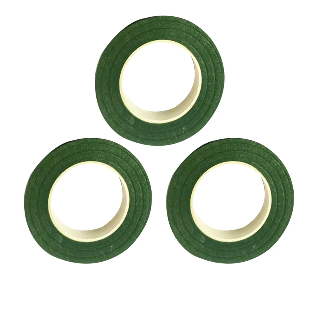 3 рулона 27 м цветочная лента упаковка упаковочная для букета декоративная сделай