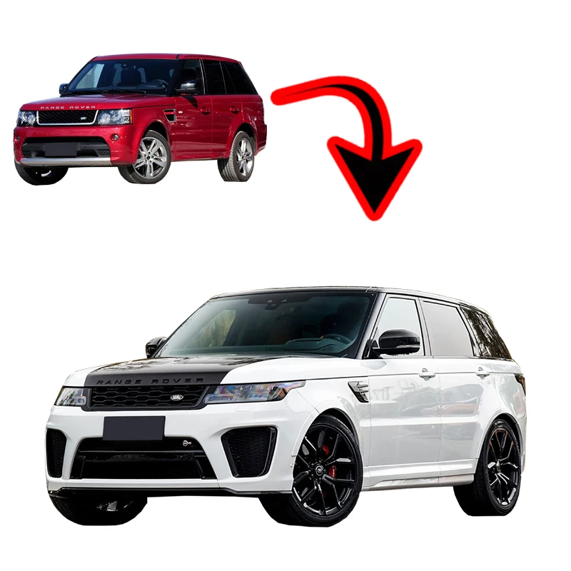REYNA для Land Rover Range Rover SVR 2018-2022, обновленный комплект, совместимый с автомобильными бамперами Sport Focused 2005-2012 гг. (art.: 3920d1677a5e1) - 3920d1677a5e1