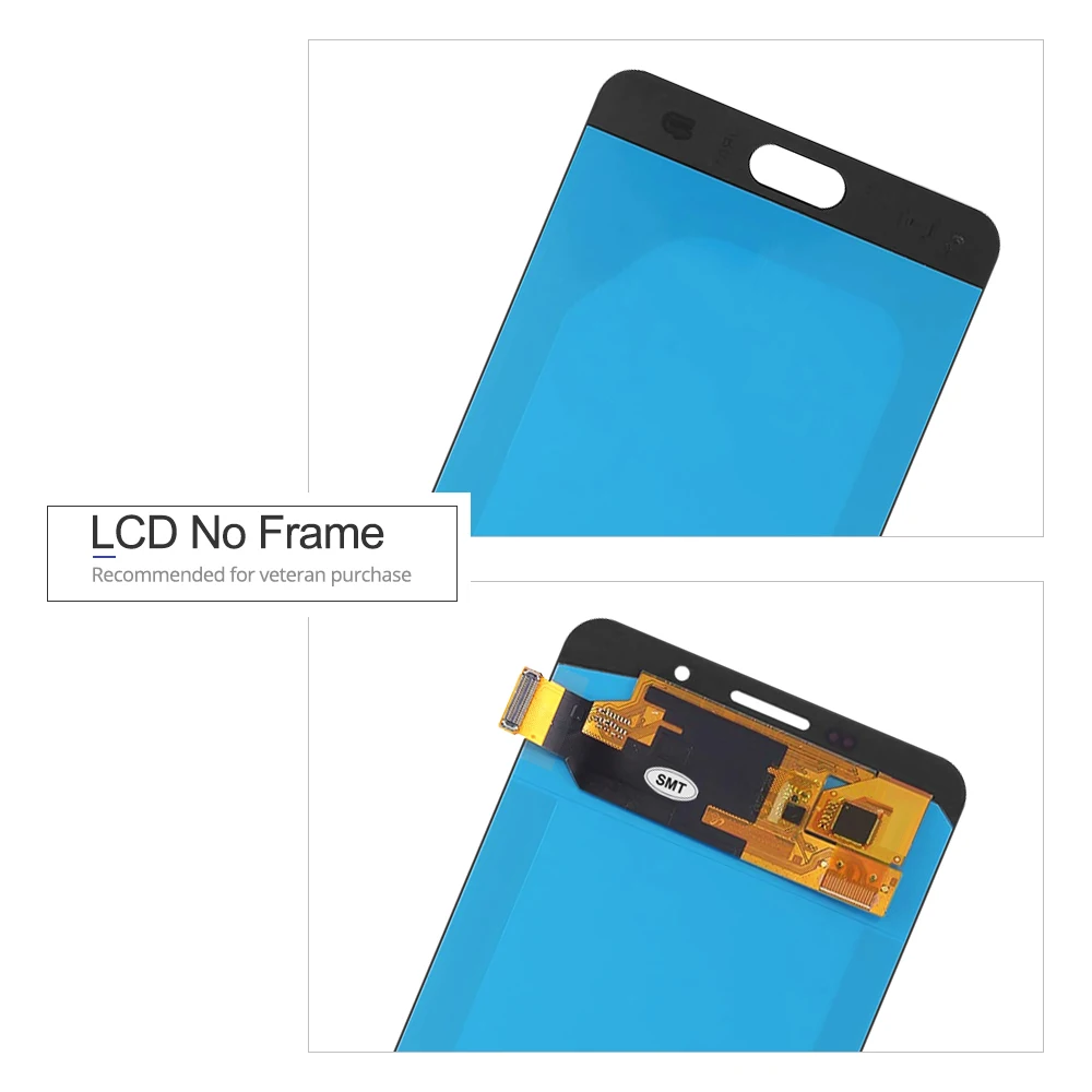 Сенсорный экран дигитайзер в сборе + крышка аккумулятора для Samsung Galaxy A7 2016 A710F A710M