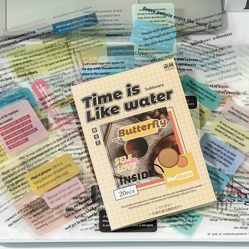 

20 шт. красочные наклейки с английским алфавитом большого размера, принадлежности для скрапбукинга «сделай сам», коллаж, наклейки для дневника, школьные канцелярские принадлежности