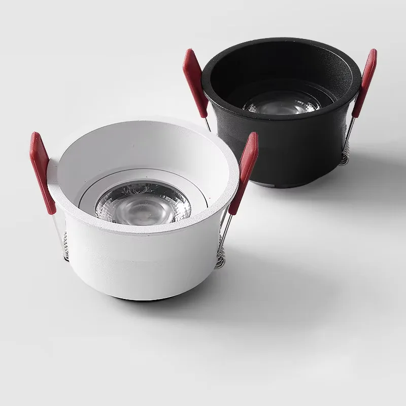 Регулируемый угол Глубокий антибликовый светодиодный светильник COB