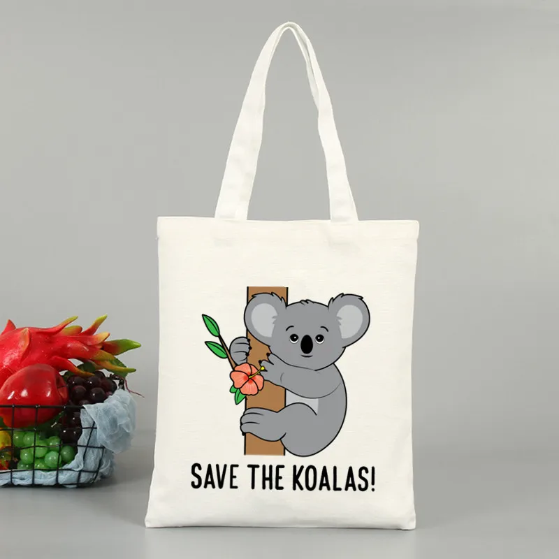 Ленивый сон Koala фотография оригинальный дизайн Белый Унисекс модные дорожные