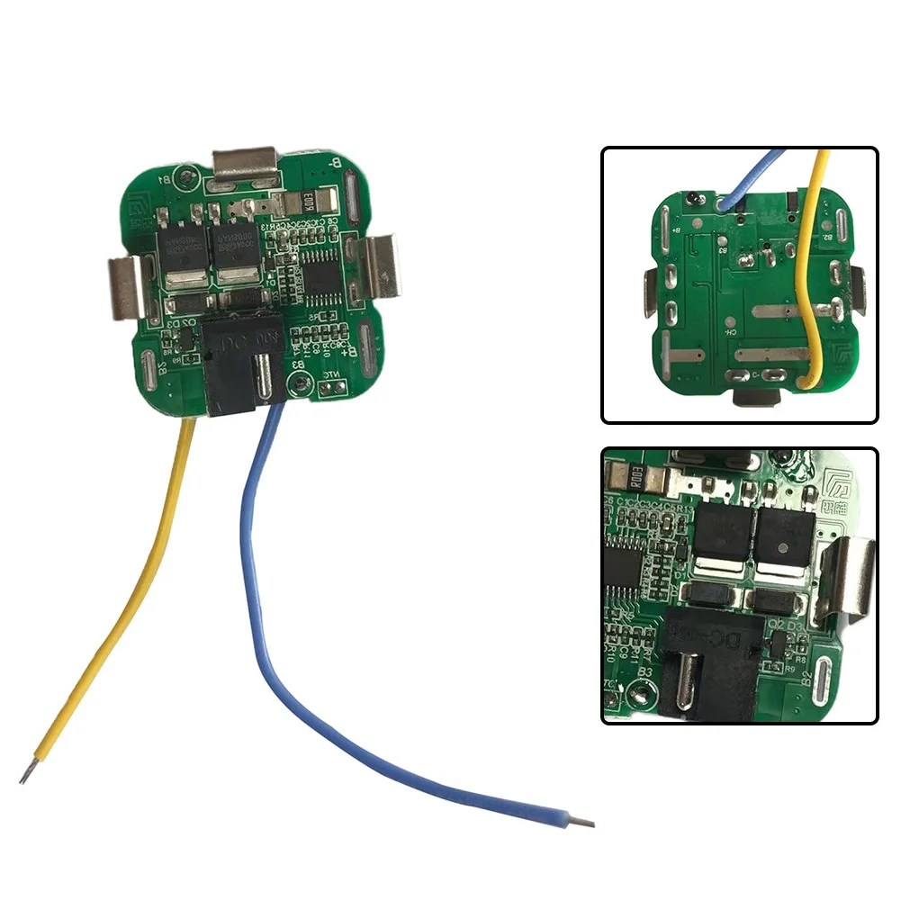 

Board Protection Board Home Green Lithium Battery Plastic Power Charger Protection Board 14.8V 4S BMS Dual MOS