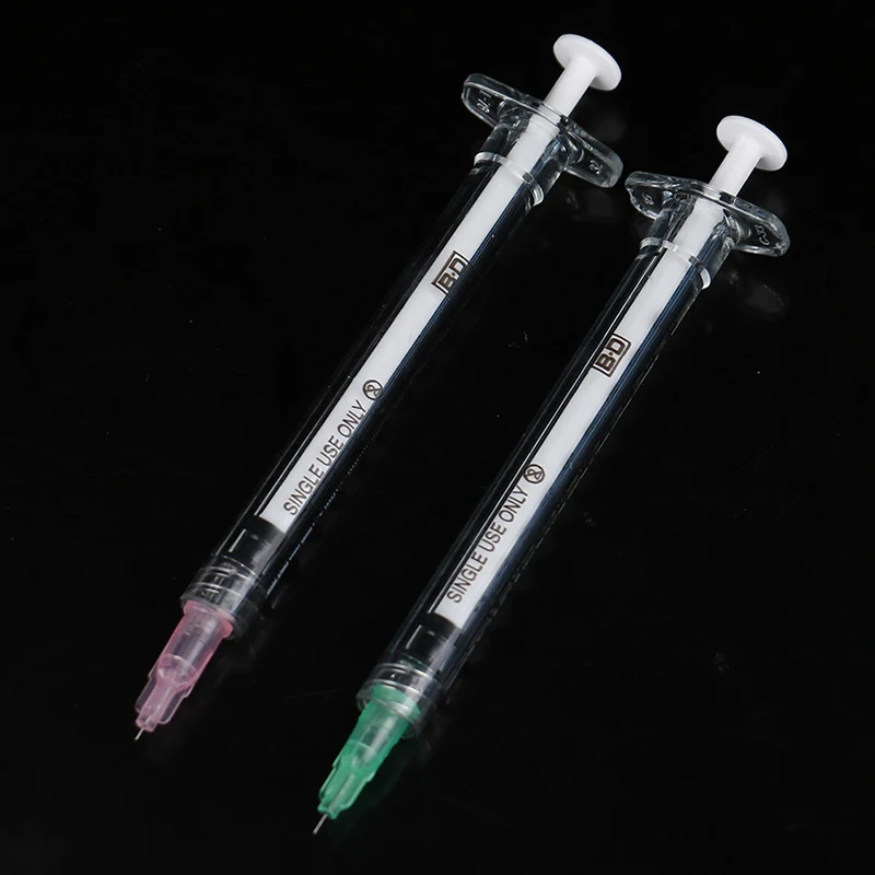 

New Arrival 1.51.5 / 2.5mm Sterile Meso Needle Lip Needle, Suitable for HA Acid Hyaluronic Acid Pen Syringe Wrinkle Removal Tool